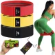 Trizand Fabric Resistance Band Set, 3 pcs