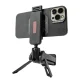 Goocong S3C Phone Holder with Mounting Clamp and Desk Mini Stand, Black