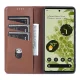 Google Pixel 6 Pro AZNS Leather Stand Case Cover with Card Slots, Coffee