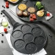 Pancake and Egg Pan with Non-Stick Coating “Smiley Faces”, 26 cm, Granite