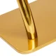Hairdresser Footrest Gabbiano L005S Gold