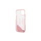 Karl Lagerfeld Liquid Glitter Big KL Case for iPhone 14 Pro Max, Pink