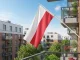 Large Polish National Flag with Grommets 155x90 cm, white-red