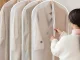 Large 60x137 cm garment bag with zipper