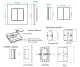 2-Zone RF Remote Control PF1-2 Wall Switch Single Color LED Strips