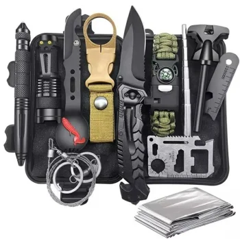 18-in-1 Survival Kit AG772 in SOS Case