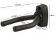 Universāls Ģitāras Sienas Turētājs Statīvs Āķis | Wall Mount Holder Hook Hanger for Guitar