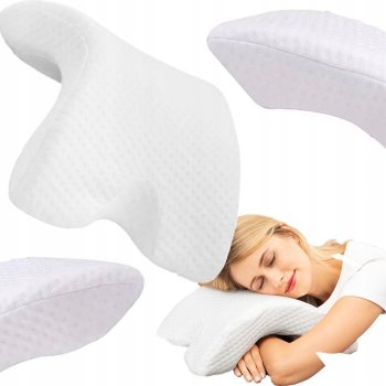 Orthopedic Memory Arch Pillow with Hole for Hands