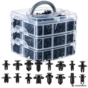 Car Retainer Clips and Fasteners Set for Trim & Upholstery, 620 Pcs