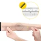 4FIZJO Transparent Goniometer for Range of Motion Measurement 20 cm
