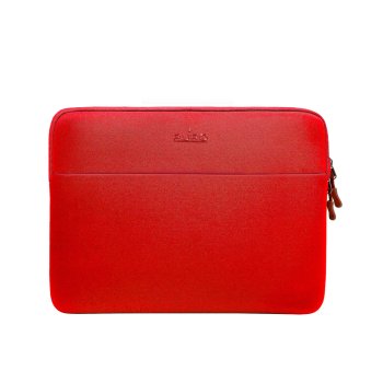 13" Laptop Bag Puro Slim Pocket Red Neoprene