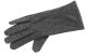 Touchscreen gloves with removable warmer, grey, R6412
