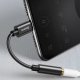 Baseus USB-C to 3.5 mm Female Adapter 24 bit 48 KHz, Black