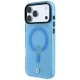 BMW Sign Frosted IML & Metal Logo MagSafe Case for iPhone 18 Pro Max / 17 Pro Max, Blue