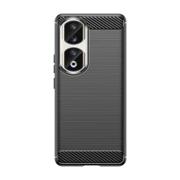 Carbon Case for Honor 90 Pro, Black