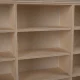 Kruzzel Wooden Shelf for Toy Cars 54 Compartments (Pine)