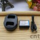 Newell SDC-USB Dual-Channel Charger for NP-FW50 Batteries