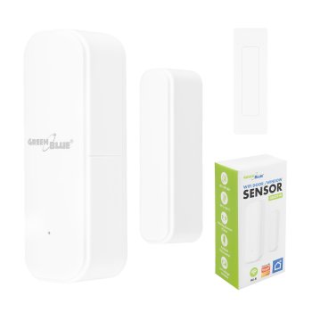 GreenBlue GB479 W Wireless WiFi Door and Window Sensor, White