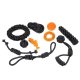 Dog Toy Set 10 pcs with Rope and Chew Toys Purlov 24388
