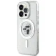 Karl Lagerfeld iPhone 15 Pro Case Karl&Choupette Glitter MagSafe, Transparent