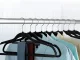 Velvet Clothes Hangers, Non-Slip Suit Hangers, Set of 20, Black