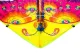 Kids Flying Kite Butterfly 90 cm - pink