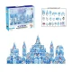 Ice Castle 3D Magnetic Blocks, 96 Elements
