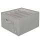 Ruhhy 22485 Wardrobe Organizer Clothing Storage Box, Set Of 2 Pcs