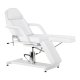 Sillon 210 Hydraulic Pedicure Chair with Split Footrest, White