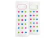 Intex 59894 Inflatable Beach Mattress 188x71 cm, Transparent with Colorful Accents