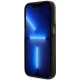 Guess iPhone 14 Pro Case Liquid Glitter 4G Translucent, Black