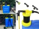 Backpack Garden Pressure Sprayer with Nozzles, 16L, Blue