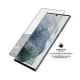 PanzerGlass E2E Microfracture Protective Glass for Samsung Galaxy S22 Ultra, Black Frame