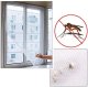 Mosquito Mesh Net Anti-Insect Screen for Windows - 180x150cm, White