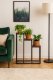 Подставка для цветов напольная лофт с 3 полками стеллаж ModernHome