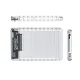 Orico 2139U3-V1 2.5\" HDD/SSD External Drive Enclosure, Transparent
