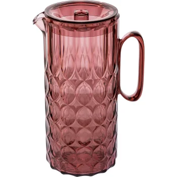 Guzzini VANITY Pitcher with Lid 1.75 L, Mauve