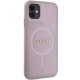 Guess iPhone 11 / XR Case Saffiano MagSafe, Pink