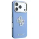 Guess Smooth & Big Strass Logo Case for iPhone 18 Pro / 17 Pro, Blue