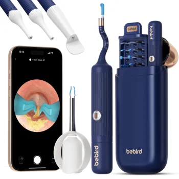Bebird EarSight Plus Otoscope with Ear Cleaning Camera (Blue)