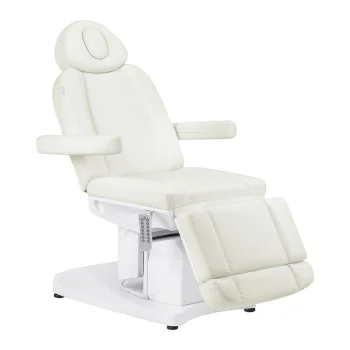 Azzurro 708A Electric Cosmetic Chair with Heating, White