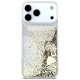 Guess Liq. Glitter 4 Charms Phone Case Cover iPhone 17 Pro - Gold