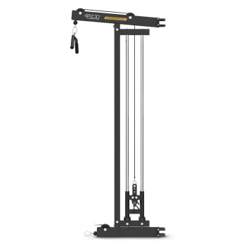 Wall-Mounted Lat Pulldown and Low Row Trainer 4FIZJO CrossPULL