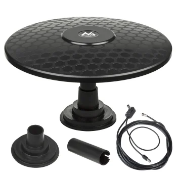 Active Omnidirectional DVB-T/T2 HEVC TV Antenna Maclean MCTV-945, Magnetic Base, USB