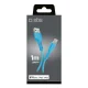 SBS USB-A to Lightning Cable (MFi), 1m, Blue