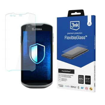 Hybrid Glass Screen Protector 3mk FlexibleGlass for Zebra TC57