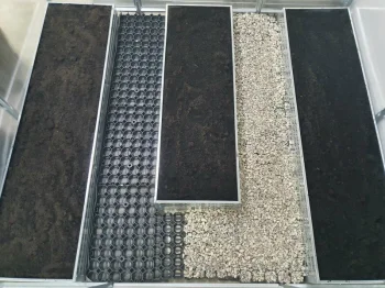 Raised Garden Bed Klasika Garden 1900x500x100mm, Zinc