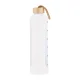 KiCA Hydro Glass Sports Bottle 1000 ml - White