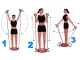 Rotating Twister Board with Resistance Bands and Foot Massage, Orange
