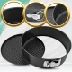 Non-Stick Springform Cake Pan Set, 6 Pieces
